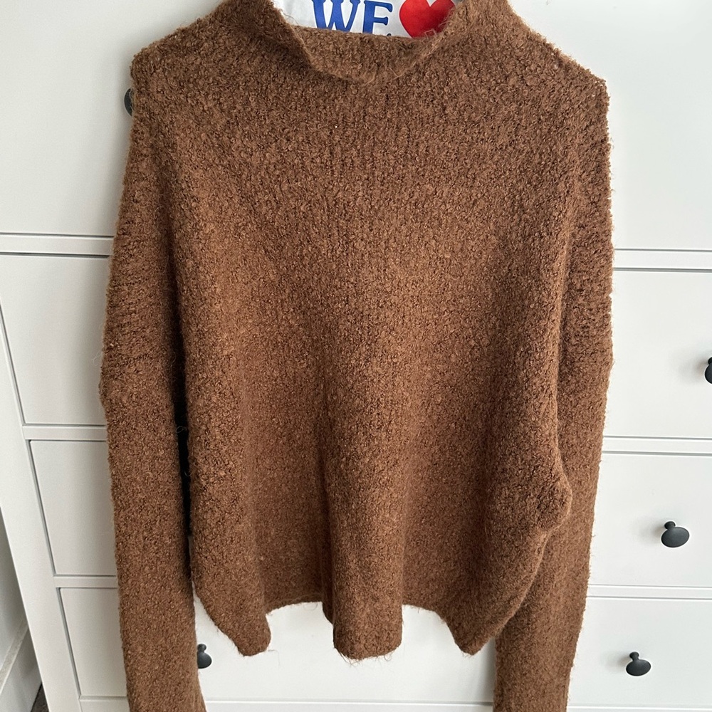 J. Crew Cozy Brown Sweater